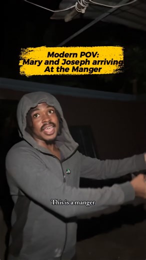 Iyo Prosper on Instagram: "Imagine what the manger would’ve would’ve smelt like🤧🤧..Brazed!!😩 #christianmemes #christianhumor #biblestories #maryandjoseph"