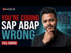 SAP ABAP (Basics to Advanced) Full Course | ZaranTech
