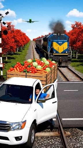 397K views · 1K reactions |  Train Crashes Into Toyota Hilux at Level Crossing! 凌 #locomotive | S Railfans | Facebook