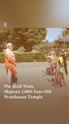 PM Modi Visits Majestic 1,000 Year Old Prambanan Temple | N18G