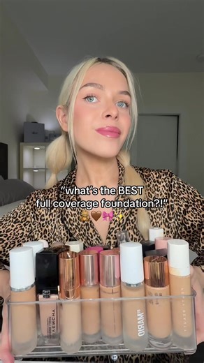 What’s the best full coverage foundation? ✨✨ #beautyreview #makeuphaul #beautytok @TIRTIR Inc.