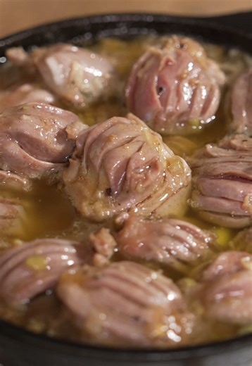 Chicken gizzard ajillo #mylife