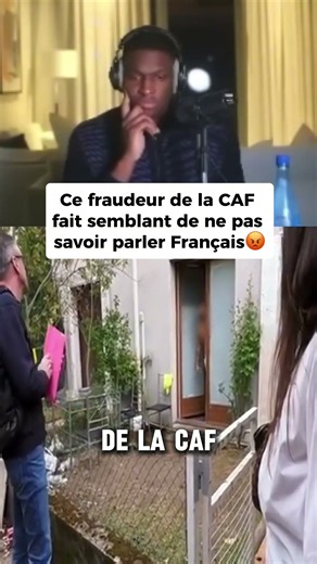 Ce fraudeur à la CAF fait semblant de ne pas savoir parler Français ! #france #caf #immigration
