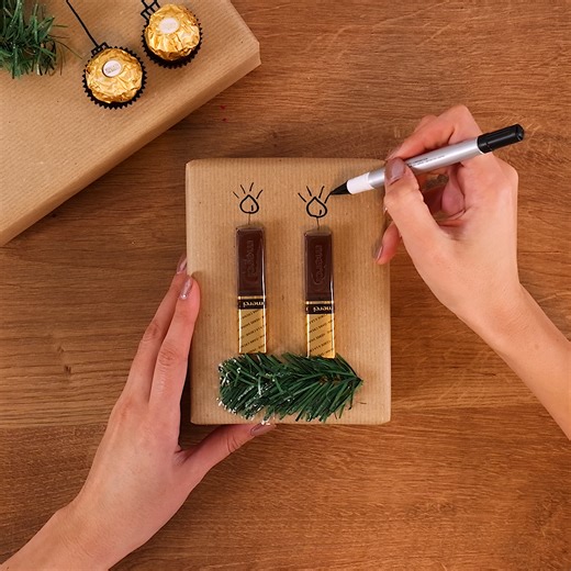 Sweet Christmas candy display idea 🎄🍬