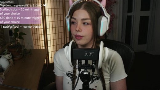 LIVE ASMR ~ !socials