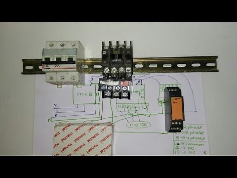 PHASE SEQUENCE RELAY CONNECTION & PROTECTION