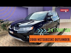 2008 Mitsubishi Outlander 2.4 170Hp SUV | Reviews
