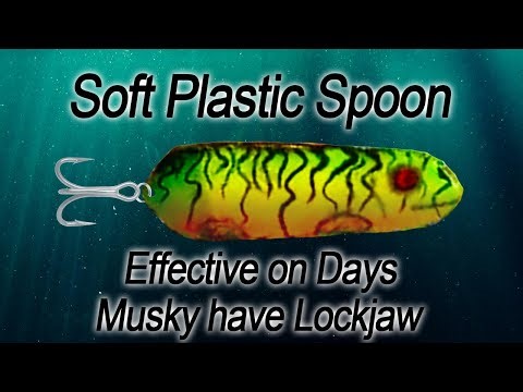 New Musky Lures 2026 - Soft Plastic Spoon Pike