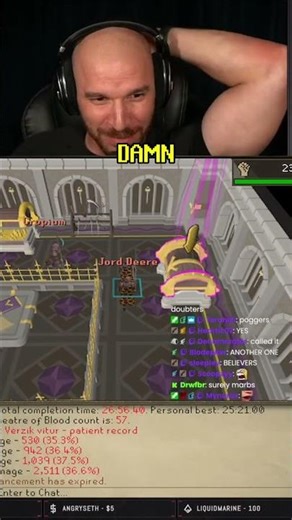 The Farmers Pulled Another TOB Purple #OSRS #OldschoolRunescape #Gaming