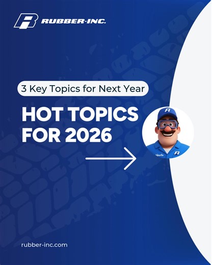 Some hot topics we’re keeping a close eye on in the year ahead 👀 From advancing vehicle technology to evolving regulations, these areas are shaping what’s next for tire and service professionals: • ADAS and Your Shop: rubber-inc.com/article_info.php?articles_id=63 • Commercial TPMS: rubber-inc.com/article_info.php?articles_id=83 • H.R. 3401: rubber-inc.com/article_info.php?articles_id=82 Staying informed today helps you stay prepared for what’s ahead. More insights coming soon. | Rubber-Inc.