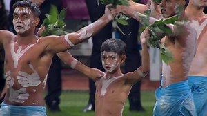 262K views · 3.3K reactions | A special Welcome to Country ahead of Marn Grook ❤️ | AFL | Facebook