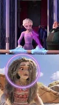 ❄️🌊Elsa took Moana's place! #Frozen #moana #elsa #disney