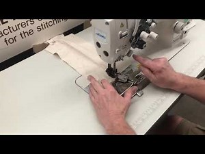 OVERLAP ZIPPER SETUP ON JUKI 3578-7