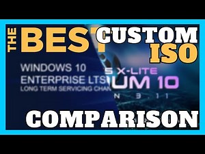 Custom ISO Comparison | Windows X-Lite 10 Optimum v3.11 vs Windows 10 LTSC 2021 #gaming #customiso
