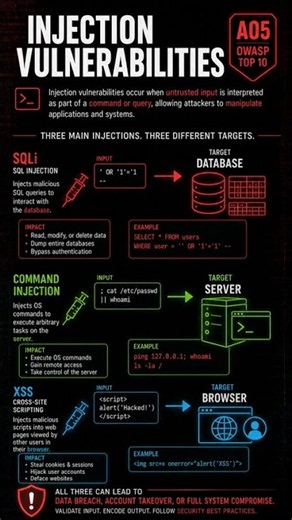 SQLi, XSS, and Command Injection? What are they and why are they so important?