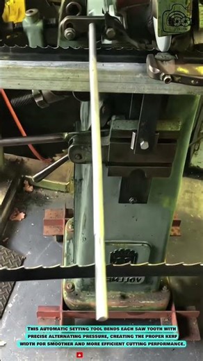Automatic Setting Tool for Saw-Tooth Bending Adjustment #innovationtools