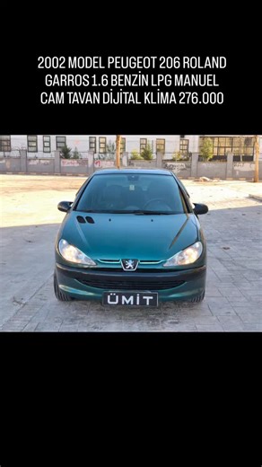 Ümit Altınbaşak on Instagram: "2002 MODEL PEUGEOT 206 ROLAND GARROS 1.6 BENZİN LPG MANUEL VİTES CAM TAVAN DİJİTAL KLİMA FUUL BAKIMLI MUAYENE VARDIR 276.000 KM - EXPERTİZ RAPORLU ************************** Tüm ilanlarımızı sahibinden.com ve arabam.com Adreslerinden ÜMİT AUTO GAZİANTEP yazarak görebilirsiniz Tüm ilanlarımızı aşağıdaki linkleri tıklayarakta bakabilirsiniz. **************************** umitauto.sahibinden.com www.arabam.com/galeri/umit-auto-gaziantep **************************** ÜMİ