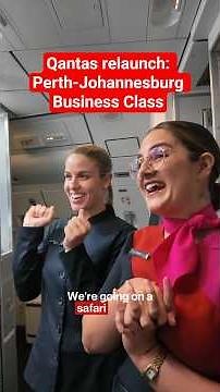 Onboard the Qantas Perth-Johannesburg relaunch – A330 Business Class