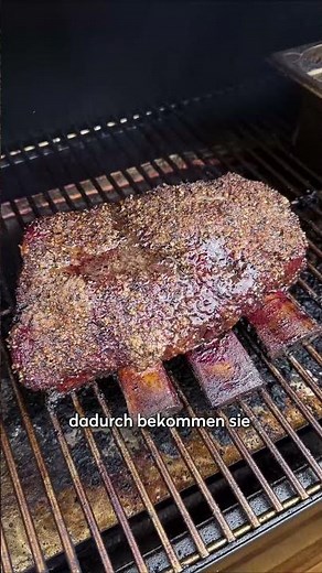 Saftige Beef Ribs aus dem Smoker 🔥🤤