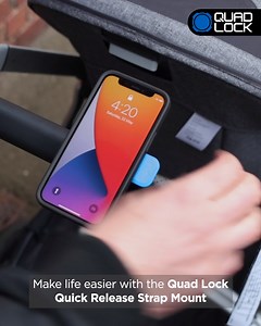 92 reactions · 13 shares |  Introducing our Quick Release Strap Mount! Suitable for Golf Buggies, Prams/Strollers & Indoor Trainers. Designed for multi-purpose use, the Quick Release Strap Mount will make life easier. Pre Order Now: www.quadlockcase.net/collections/quick-release-strap-mount | QUAD LOCK | Facebook