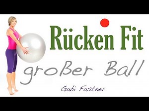 ⚾️ Spinal gymnastics with a large ball