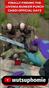 Finding bunker punch card on OFFICIAL DayZ's Livonia #gaming #dayz#livonia #punchcard #officialdayz