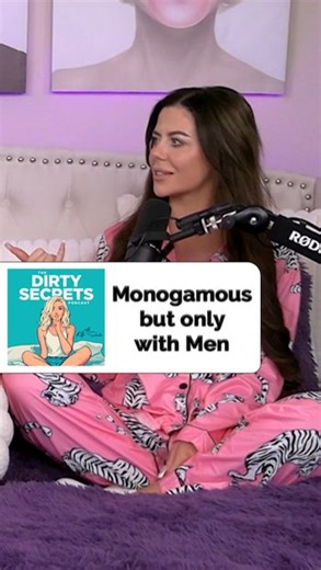 47K views · 398 reactions | Monogamous but only with men ️ The Dirty Secrets Podcast with Kate Shelor featuring @jasminroseheaney. Monogamous in relationships—but with one exception. 廊 Would you be okay with your partner having this arrangement? @thedirtysecretspodcast @OfficialKateShelor | The Dirty Secrets Podcast | Facebook