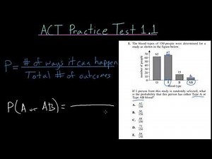 ACT Practice Test 1.1: Probability