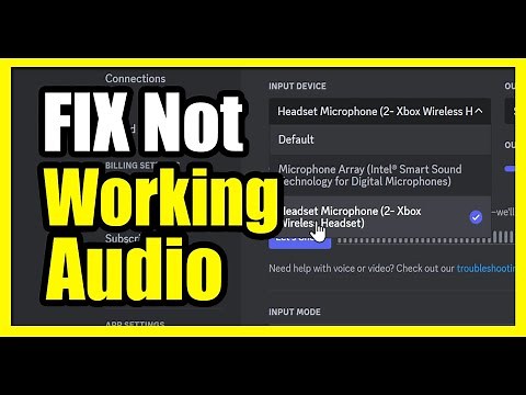 How to Fix Mic or Headset Not Working on Discord PC App (Fast Tutorial)
