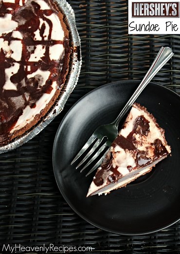 Homemade Hershey Pie   Recipe Video - My Heavenly Recipes