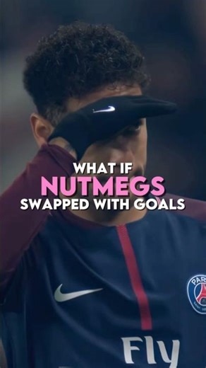 What if nutmegs replaced goals in football? 🤯⚽