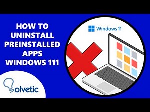 ❌ How to UNISTALL PREINSTALLED APPS on WINDOWS 11 ❌