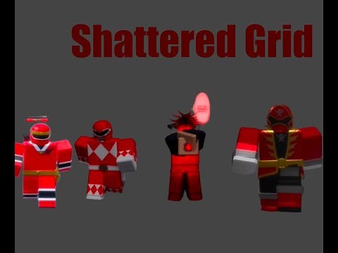Roblox Power rangers: Shattered Grid all transformations