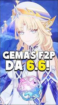You won't BELIEVE this... How many F2P gems are there in Genshin Impact 6.6?