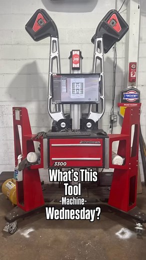 🔎 What’s This Tool Wednesday… or rather, what’s this machine? 👨‍🔧 Ever wonder what’s actually happening during a tire alignment? Here’s a behind-the-scenes look! ➡️ First, we secure the alignment heads (those clamps you see attached to each wheel). These communicate with the alignment machine to read the exact position and angles of your tires. ➡️ Next, the vehicle is rolled slightly so the sensors can capture a full set of measurements — things like toe, camber, and caster. This tells us how