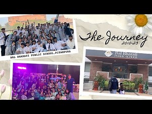 The Journey 2010-2023 | Bal Bharati Public School, Pitampura | Batch 2023-24 Farewell Video