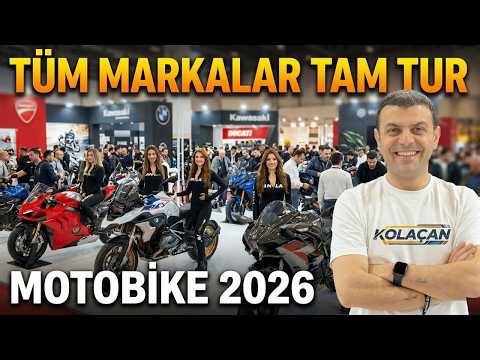 Çin Fuarı dediler ama! | İstanbul Motosiklet Fuarı Tek Parça Tam tur | Motobike 2026