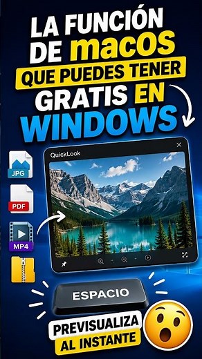 QuickLook for Windows: Preview any file WITHOUT OPENING IT! ⚡