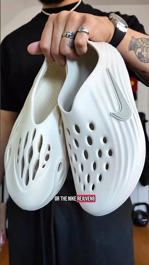 Yeezy Foam Runner vs Nike ReactX Rejuven8 #yeezy #yzy #nike #sneakers #fyp #foryou #yeezyfoamrunner