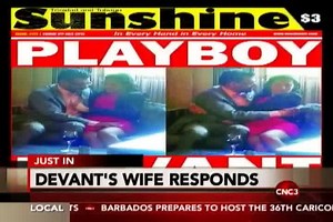 DEVANT'S WIFE RESPONDS The wife of Food Production Minister Devant Maharaj is responding to pictures published in the Sunshine Newspaper showing someone resembling her husband embracing and kissing a woman. | CNC3 Television, Trinidad and Tobago