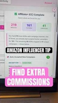 Using Oink for Influencers to accept Creator Connections campaigns #amazoninfluencer #sidehustle