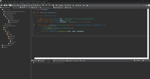 #java #servlet #jsp #jdbc #webdevelopment #mysql #eclipse #tomcat #backenddevelopment #programming #learning #projects | Venkatesh Pamudurti
