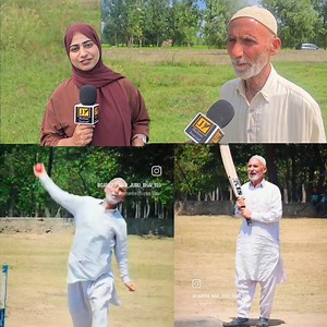 742K views · 11K reactions | At 70, he’s battling cancer and still smashing sixes! Meet Laal Gulam, the unstoppable cricket warrior also known as "Cricket CHACHA ". A player , and a sports analyst. | Jhelum Journal | Facebook
