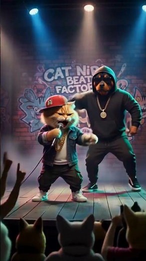 When Your Cat Becomes a Rapper 🎶🐱
