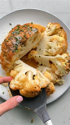 164K views · 2.2K reactions | Whole Roasted Cauliflower - the best way to make cauliflower taste good! RECIPE: https://feelgoodfoodie.net/recipe/whole-roasted-cauliflower/ | Feel Good Foodie | Facebook