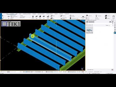 Tekla Basic - Learning how to use Macro and create Connections in Tekla