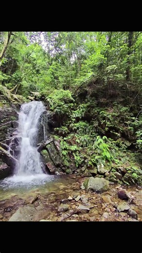 Uguisu Waterfall up Mount Kasuga in Nara, Japan