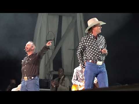 Garth Brooks and Ned LeDoux - Whatcha Gonna Do With A Cowboy Cheyenne Frontier Days 2021 -
