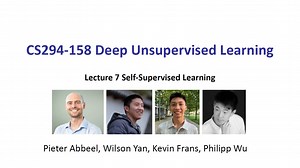 CS294-158 Lecture 7 - 自监督学习