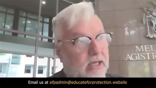 7.8K views · 263 reactions | MELBOURNE MAGISTRATES BANK-COURT, UNABLE TO RULE ON CHARTER Email us at efpadmin@educateforprotection.website | Educate For Protection | Facebook